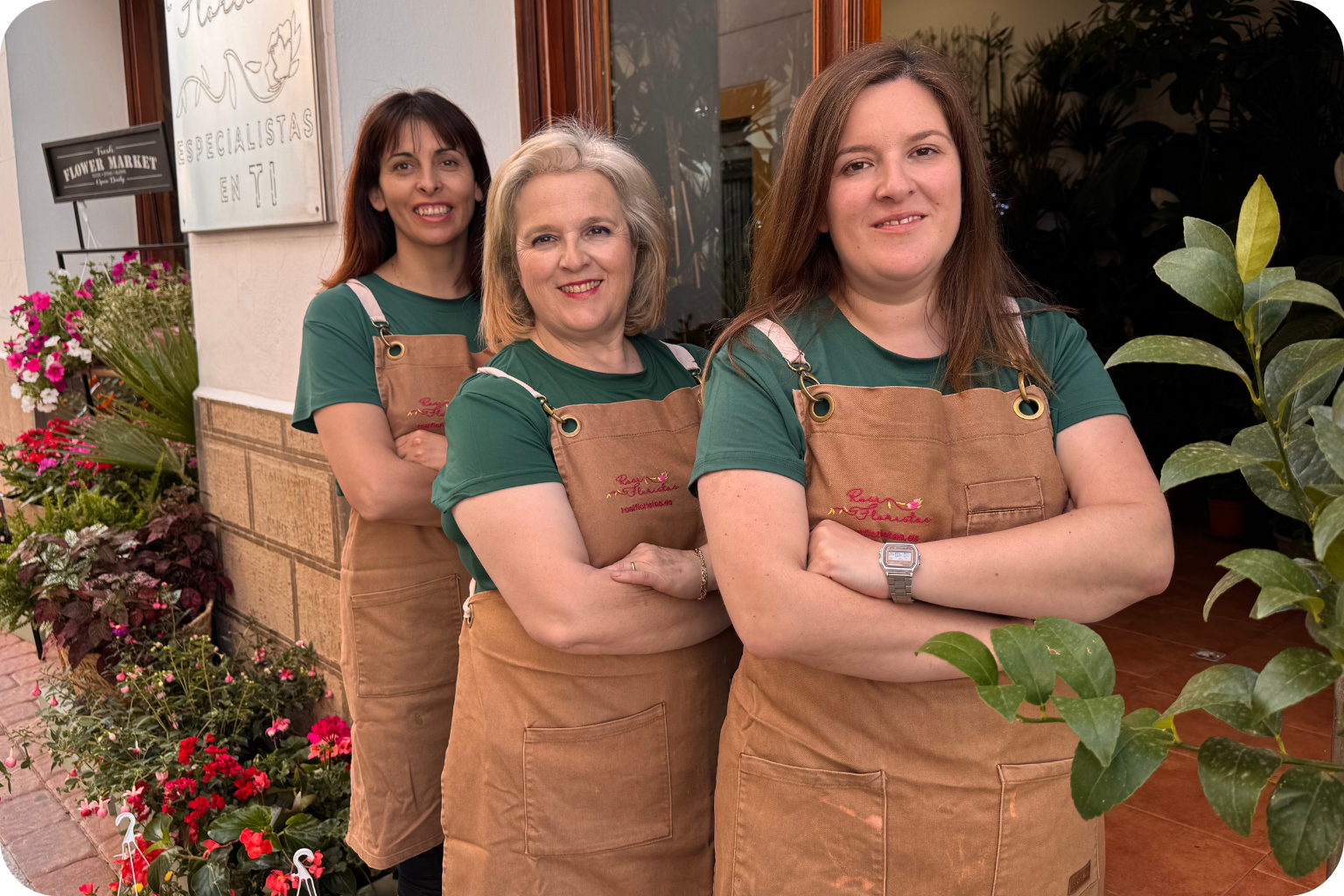 Equipo de Rosi Floristas - Floristeria en Santa Cruz de la Zarza y Corral de Almaguer