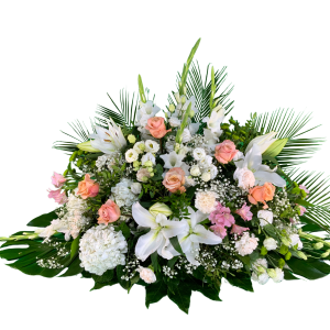 Cubreféretros de flores variadas100€