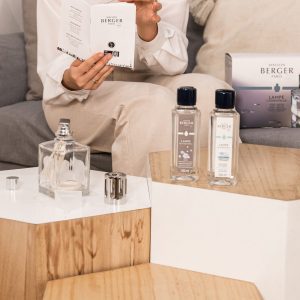 Cofre lámpara Berger "Essentielle Carrée"